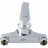 Смеситель для ванны GROHE BauFlow, хром (23756000/U), уценненый товар Смеситель для ванны GROHE BauFlow, хром (23756000/U), уценненый товар