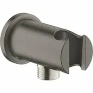 Подключение для душевого шланга GROHE Rainshower с держателем ручного душа, темный графит, матовый (26658AL0)