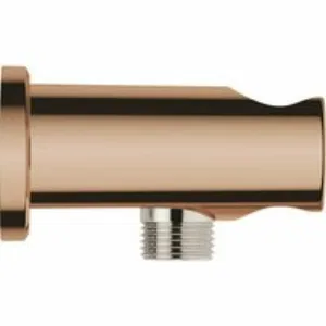 Подключение для душевого шланга GROHE Rainshower с держателем ручного душа, теплый закат, глянец (26658DA0) Подключение для душевого шланга GROHE Rainshower с держателем ручного душа, теплый закат, глянец (26658DA0)