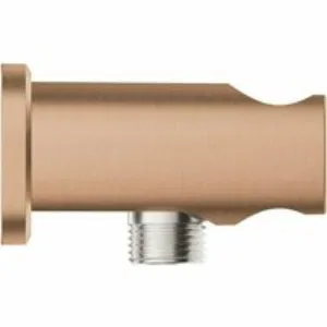 Подключение для душевого шланга GROHE Rainshower с держателем ручного душа, теплый закат, матовый (26658DL0) Подключение для душевого шланга GROHE Rainshower с держателем ручного душа, теплый закат, матовый (26658DL0)