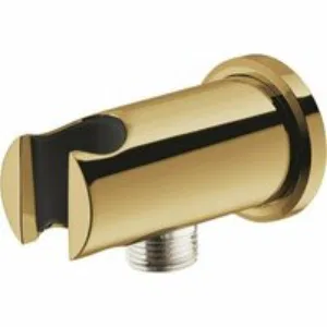 Подключение для душевого шланга GROHE Rainshower с держателем ручного душа, холодный рассвет, глянец (26658GL0) Подключение для душевого шланга GROHE Rainshower с держателем ручного душа, холодный рассвет, глянец (26658GL0)