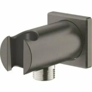 Подключение для душевого шланга GROHE Rainshower с держателем ручного душа, темный графит, матовый (26659AL0) Подключение для душевого шланга GROHE Rainshower с держателем ручного душа, темный графит, матовый (26659AL0)