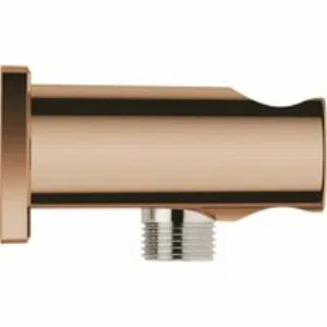 Подключение для душевого шланга GROHE Rainshower с держателем ручного душа, теплый закат, глянец (26659DA0) Подключение для душевого шланга GROHE Rainshower с держателем ручного душа, теплый закат, глянец (26659DA0)