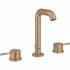 Смеситель для раковины GROHE Essence на 3 отверстия с донным клапаном, M-size, теплый закат, матовый (20296DL1) Смеситель для раковины GROHE Essence на 3 отверстия с донным клапаном, M-size, теплый закат, матовый (20296DL1)