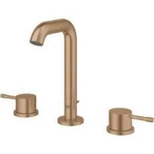 Смеситель для раковины GROHE Essence на 3 отверстия с донным клапаном, M-size, теплый закат, матовый (20296DL1) Смеситель для раковины GROHE Essence на 3 отверстия с донным клапаном, M-size, теплый закат, матовый (20296DL1)