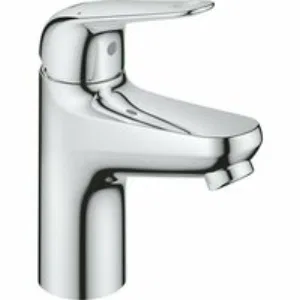Смеситель для раковины GROHE Euroeco с донным клапаном, хром (24256001) Смеситель для раковины GROHE Euroeco с донным клапаном, хром (24256001)