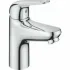 Смеситель для раковины GROHE Euroeco с донным клапаном, хром (24256001) Смеситель для раковины GROHE Euroeco с донным клапаном, хром (24256001)