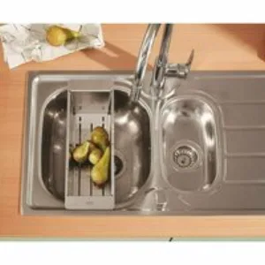 Кухонный дуршлаг GROHE многофункциональный, нержавеющая сталь, матовая (40852SD0) Кухонный дуршлаг GROHE многофункциональный, нержавеющая сталь, матовая (40852SD0)