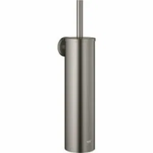 Туалетный ёршик GROHE Essentials с держателем, темный графит, матовый (40696AL0) Туалетный ёршик GROHE Essentials с держателем, темный графит, матовый (40696AL0)
