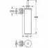 Туалетный ёршик GROHE Essentials с держателем, темный графит, матовый (40696AL0) Туалетный ёршик GROHE Essentials с держателем, темный графит, матовый (40696AL0)