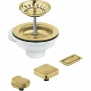 Сливной гарнитур GROHE для кухонной мойки с 1 чашей, холодный рассвет, матовый (40996GN0)