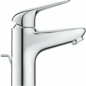 Смеситель для раковины GROHE Euroeco с донным клапаном, размер S, хром (24257001) Смеситель для раковины GROHE Euroeco с донным клапаном, размер S, хром (24257001)