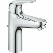 Смеситель для раковины GROHE Euroeco с донным клапаном, размер M, хром (24265001)