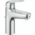 Смеситель для раковины GROHE Euroeco с донным клапаном, размер M, хром (24265001) Смеситель для раковины GROHE Euroeco с донным клапаном, размер M, хром (24265001)