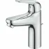 Смеситель для раковины GROHE Euroeco с донным клапаном, размер M, хром (24265001) Смеситель для раковины GROHE Euroeco с донным клапаном, размер M, хром (24265001)