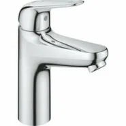 Смеситель для раковины GROHE Euroeco, с донным клапанном, размер M, хром (24269001)