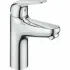 Смеситель для раковины GROHE Euroeco, с донным клапанном, размер M, хром (24269001) Смеситель для раковины GROHE Euroeco, с донным клапанном, размер M, хром (24269001)