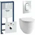 Комплект инсталляции GROHE Rapid SL 3 в 1 (NW0145/S) с унитазом GROHE Clova Ceramic Oval и сиденьем с микролифтом (NW0666) Комплект инсталляции GROHE Rapid SL 3 в 1 (NW0145/S) с унитазом GROHE Clova Ceramic Oval и сиденьем с микролифтом (NW0666)