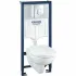 Комплект инсталляции GROHE Solido Perfect 4 в 1 с подвесным унитазом Lecico Perth и сиденьем (39192000) Комплект инсталляции GROHE Solido Perfect 4 в 1 с подвесным унитазом Lecico Perth и сиденьем (39192000)