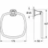 Кольцо для полотенца GROHE Grandera, теплый закат глянец (40630DA0) Кольцо для полотенца GROHE Grandera, теплый закат глянец (40630DA0)