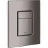 Панель смыва для унитаза GROHE Skate Cosmopolitan, 3 режима, темный графит глянцевый (38732A00) Панель смыва для унитаза GROHE Skate Cosmopolitan, 3 режима, темный графит глянцевый (38732A00)