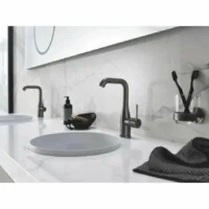 Смеситель для раковины GROHE Essence с донным клапаном, L-size, темный графит матовый (32628AL1) Смеситель для раковины GROHE Essence с донным клапаном, L-size, темный графит матовый (32628AL1)