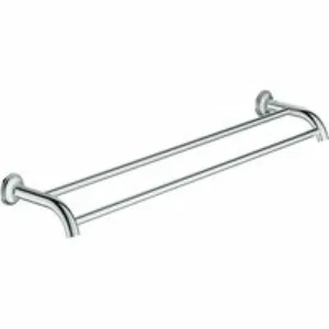 Двойной держатель для полотенца GROHE Essentials Authentic, хром (40654001) Двойной держатель для полотенца GROHE Essentials Authentic, хром (40654001)