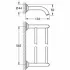 Двойной держатель для полотенца GROHE Essentials Authentic, хром (40654001) Двойной держатель для полотенца GROHE Essentials Authentic, хром (40654001)