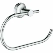Держатель для туалетной бумаги GROHE Essentials Authentic, без крышки, хром (40657001)