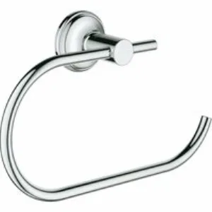 Держатель для туалетной бумаги GROHE Essentials Authentic, без крышки, хром (40657001) Держатель для туалетной бумаги GROHE Essentials Authentic, без крышки, хром (40657001)