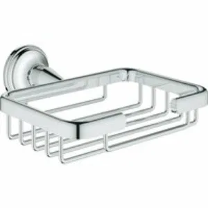 Полочка-решетка GROHE Essentials Authentic, S-Size, хром (40659001) Полочка-решетка GROHE Essentials Authentic, S-Size, хром (40659001)