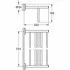 Полочка для полотенец GROHE BauCosmopolitan 510 мм, хром (40462001) Полочка для полотенец GROHE BauCosmopolitan 510 мм, хром (40462001)