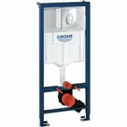 Система инсталляции для унитаза GROHE Rapid SL 3 в 1 с панелью смыва Skate Air, хром (39108000)