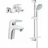 Готовый комплект для ванной комнаты GROHE Eurostyle, хром (124416) Готовый комплект для ванной комнаты GROHE Eurostyle, хром (124416)