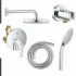 Готовый набор для душа GROHE Eurosmart, хром (124440) Готовый набор для душа GROHE Eurosmart, хром (124440)
