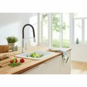 Смеситель для кухни GROHE Concetto профессиональный, хром (31491000) Смеситель для кухни GROHE Concetto профессиональный, хром (31491000)