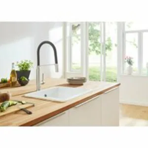 Смеситель для кухни GROHE Concetto профессиональный, суперсталь (31491DC0) Смеситель для кухни GROHE Concetto профессиональный, суперсталь (31491DC0)