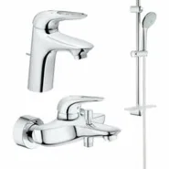 Готовый комплект для ванной комнаты GROHE Eurostyle, хром (NB0006)
