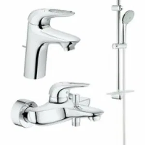 Готовый комплект для ванной комнаты GROHE Eurostyle, хром (NB0006) Готовый комплект для ванной комнаты GROHE Eurostyle, хром (NB0006)