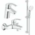 Готовый комплект для ванной комнаты GROHE Tempesta, хром (NB0007) Готовый комплект для ванной комнаты GROHE Tempesta, хром (NB0007)