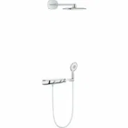 Душевая система GROHE Rainshower System SmartControl Mono 360 с термостатом для душа, белая луна (26446LS0)