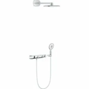 Душевая система GROHE Rainshower System SmartControl Mono 360 с термостатом для душа, белая луна (26446LS0) Душевая система GROHE Rainshower System SmartControl Mono 360 с термостатом для душа, белая луна (26446LS0)