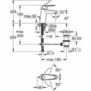 Готовый комплект для ванной комнаты GROHE Tempesta, хром (NB0016) Готовый комплект для ванной комнаты GROHE Tempesta, хром (NB0016)