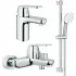 Готовый комплект для ванной комнаты GROHE Tempesta, хром (NB0002-1) Готовый комплект для ванной комнаты GROHE Tempesta, хром (NB0002-1)