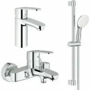 Готовый комплект для ванной комнаты GROHE Tempesta, хром (NB0013-1)