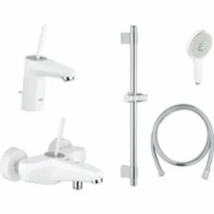 Готовый комплект для ванной комнаты GROHE Eurodisc Joy, белая луна (NB0023) Готовый комплект для ванной комнаты GROHE Eurodisc Joy, белая луна (NB0023)