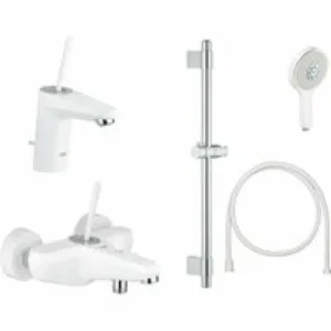 Готовый комплект для ванной комнаты GROHE Eurodisc Joy, белая луна (NB0023-1) Готовый комплект для ванной комнаты GROHE Eurodisc Joy, белая луна (NB0023-1)