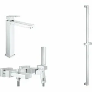 Готовый комплект для ванной комнаты GROHE Eurocube (NB0028) Готовый комплект для ванной комнаты GROHE Eurocube (NB0028)