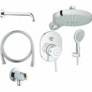 Готовый комплект для душа GROHE BauClassic (NSB0001) Готовый комплект для душа GROHE BauClassic (NSB0001)
