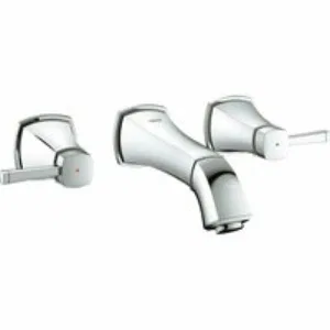 Внешняя часть смесителя для раковины GROHE Grandera на 3 отверстия, хром (20414000) Внешняя часть смесителя для раковины GROHE Grandera на 3 отверстия, хром (20414000)